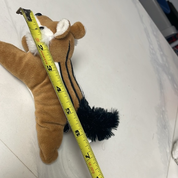 UNIPAK 6.5" Chipmunk, Deer,Black Bear, Raccoon,Fox Stuffed Animal Bean Filled - Picture 3 of 10